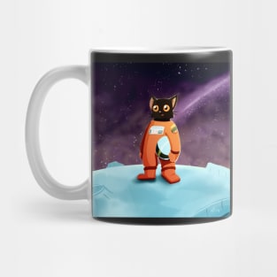 Ground Control to Major Tom Cat (Square Image) Mug